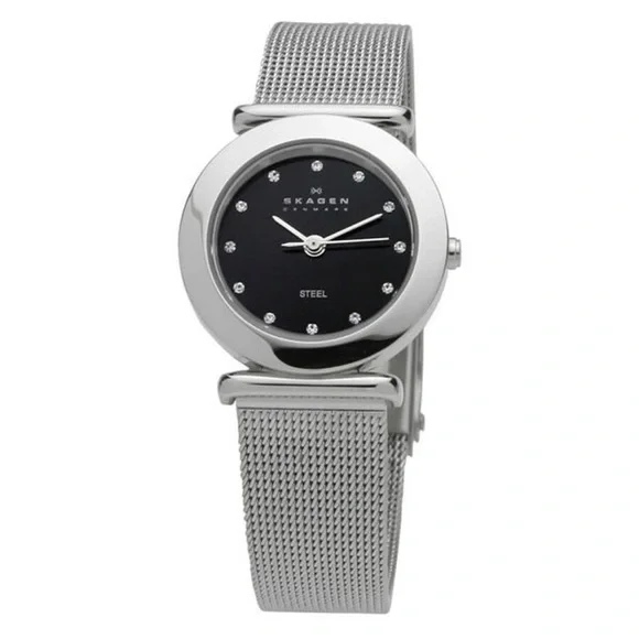 Skagen | Accessories | Skagen Womens Black Swarovski Crystal  display picture 2